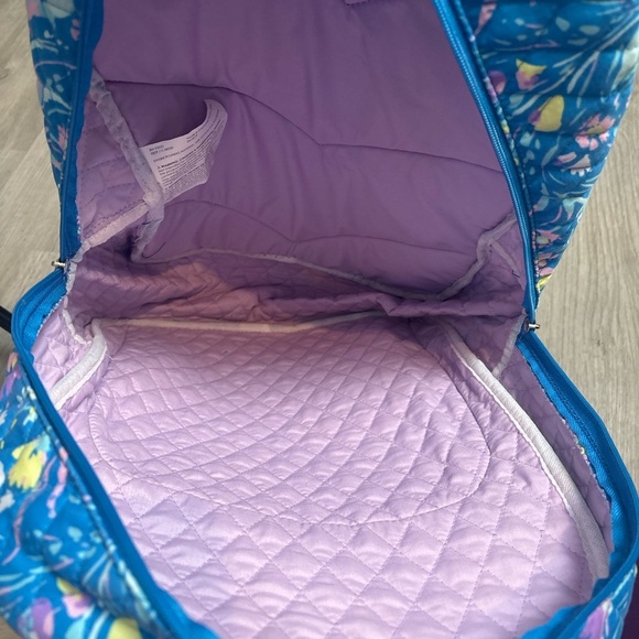 Floral Blue Backpack - Picture 4 of 4